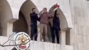 UAE condemns ‘acts of vandalism’ after anti-Israel riot at its embassy in Damascus