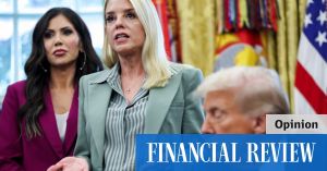 Why world-class toadies Bondi and Noem were kicked to the curb