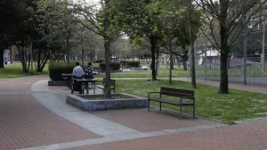 Hablan los allegados del fallecido tras un empujón en el gijonés parque de Las Palmeras, de Contrueces: 