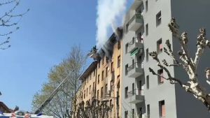Trieste, esplosione in un condominio di via Baiamonti