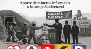 Estos son los partidos y candidatos que recibieron financiamiento de mineros informales