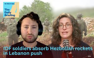 Daily Briefing April 5 – IDF soldiers absorb Hezbollah rockets in Lebanon push