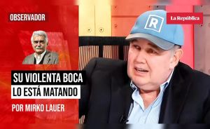 Su violenta boca lo está matando, por Mirko Lauer