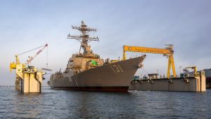 The US Navy Just Got a New Arleigh Burke-Class Destroyer