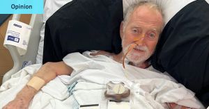 Ross Gittins spent 44 days in ICU and almost died. This is his story