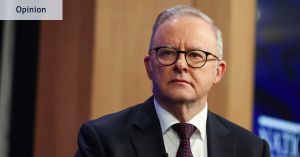 Albanese’s chosen this moment to jettison his political caution. It’s a major gamble