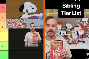 Hipster guy’s surprise ranking for each of Snoopy’s relatives has become a viral phenomenon