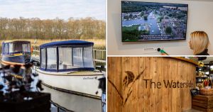 Café transforms boat shed into Broads exhibition and gift shop