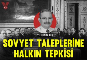 Sovyet taleplerine halkın tepkisi
