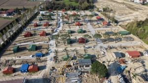 Union Lido Terme aprirà ad autunno: il cantiere di Montegrotto corre, si semina già il prato