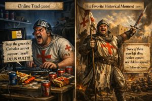 Those trad Catholic bros who hate Israel