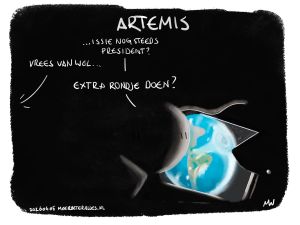 Ondertussen in de ruimte