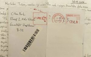 Tutuklu gazeteci Berk: İnsanın tanıdıklarıyla mektuplaşmasından daha doğal ne olabilir?