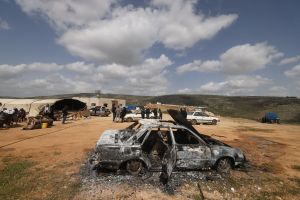 Two Palestinians hospitalized in settler attack on West Bank village