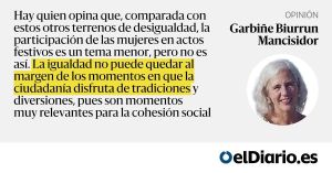 Sagunto: viaje a la igualdad a velocidad demasiado baja