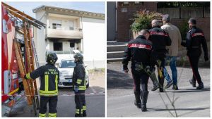 Condominio nel panico, casa distrutta nell’incendio: bloccato inquilino 57enne