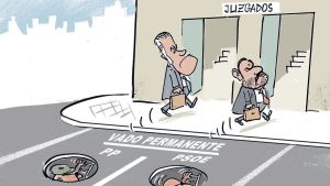 Vado permanente en los juzgados