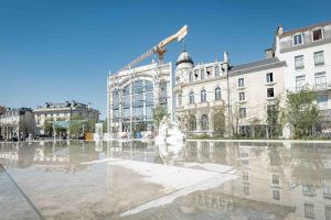 Pau : où est passée l’eau du miroir de la place Clemenceau ?