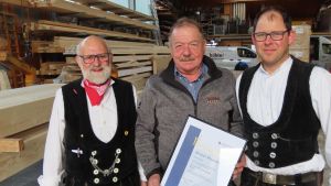 40 Jahre bei Holzbau Bühler