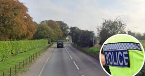 Lengthy delays as crash leaves van on its side on busy road