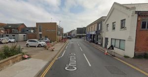 Man taken to hospital after being hit by bus