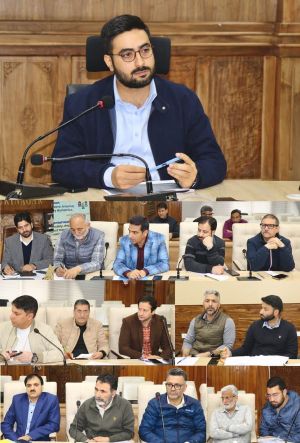 DC Srinagar conducts review of proposed major infrastructural projects