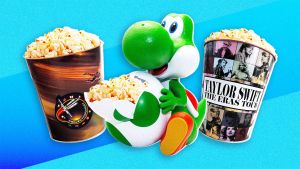 The $50 Yoshi Popcorn Bucket Is Helping Movie Theaters Rake In Millions