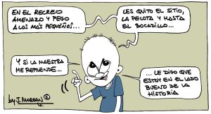 La viñeta de Morgan de este miércoles 8 de abril