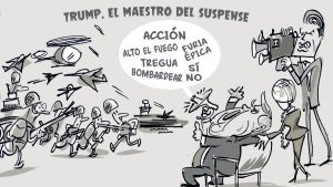 Trump, el maestro del suspense