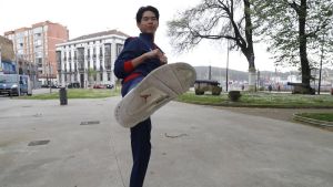 De Corvera a Uzbekistán: el sueño mundial en el taekwondo de Elías del Hierro con solo 16 años: 