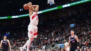 Raptors gain ground in East playoff race with convincing win over Heat