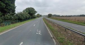 Part of A47 closed for emergency repairs