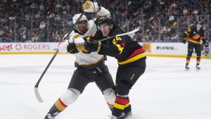 Overmatched Canucks stifled by Golden Knights: 'They play a heavy game'