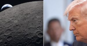 From the beauty of space you can’t see the evil stirring on Earth