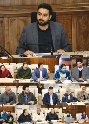 DC Srinagar conducts comprehensive review of major water supply projects