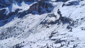 Enorme valanga sul Monte Mulaz, nessuna persona coinvolta