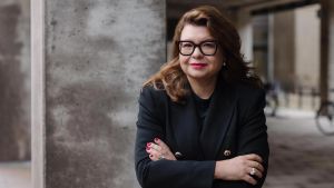 Skjortan som ska vinna valet för Centern