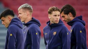 La alineación del Barça ante el Atlético: Olmo será interior, cae Fermín, y entra Lewandowski