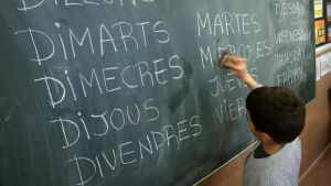 Denuncia ante los Mossos: el castellano está en peligro