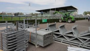 In seimila a Monigo, ecco la tribuna provvisoria per le ultime sfide di Challenge cup