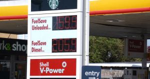 Keep calm and carry on paying more at the pump