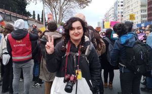 Mahpus gazeteci Elif Bayburt: Gazetecinin görevi her koşulda tanıklık etmek