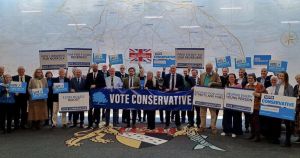 Tories reprimanded over 'rainy day' County Hall photoshoot