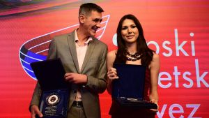 Angelina i Dragutin Topić dobili novčane nagradde od Vlade Srbije za osvojeno srebro na Svetskom prvenstvu