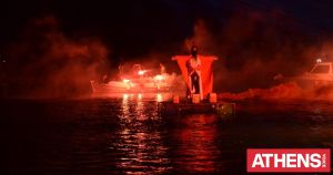 Το κάψιμο του Ιούδα: Laser show για τον Εβραίο