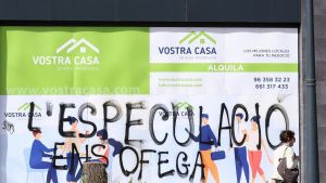 ¡Especulación urbanística, no!