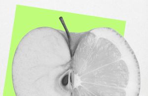 El problema de guardar media manzana en la nevera