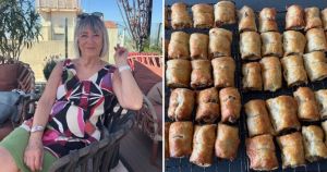 Rebellious sausage roll lady hangs up her baking gloves... for a year