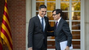 Sánchez e Illa miden el pulso a Europa como antesala de la internacional pacifista de Barcelona