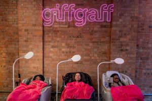 Giffgaff hosts self-care experience in East London